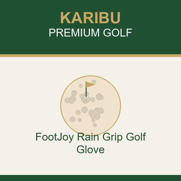FootJoy Rain Grip Golf Glove