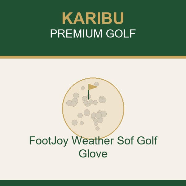 FootJoy Weather Sof Golf Glove