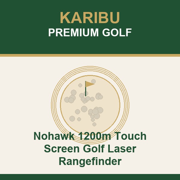 Nohawk 1200m Touch Screen Golf Laser Rangefinder