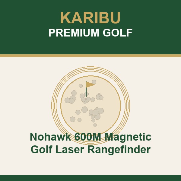 Nohawk 600M Magnetic Golf Laser Rangefinder