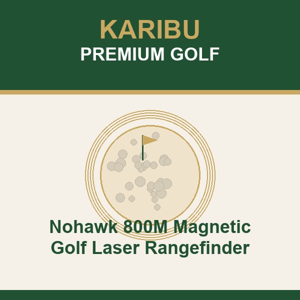 Nohawk 800M Magnetic Golf Laser Rangefinder