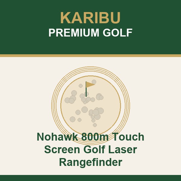 Nohawk 800m Touch Screen Golf Laser Rangefinder