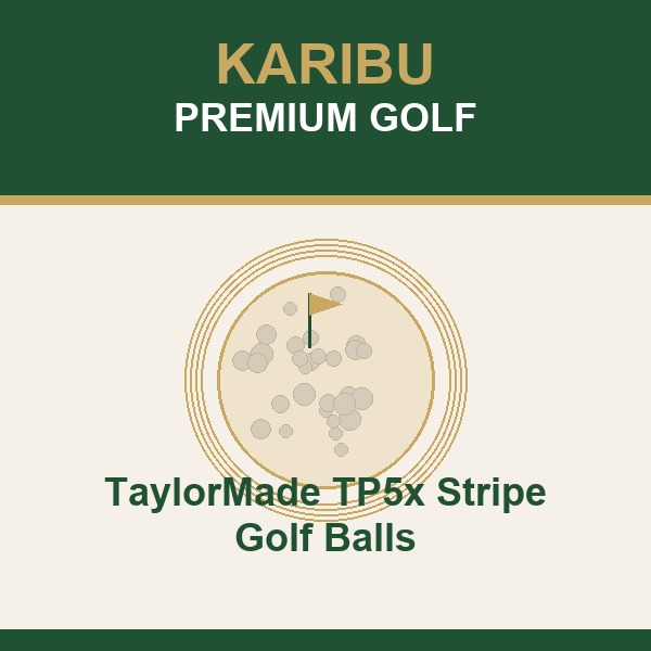 TaylorMade TP5x Stripe Golf Balls