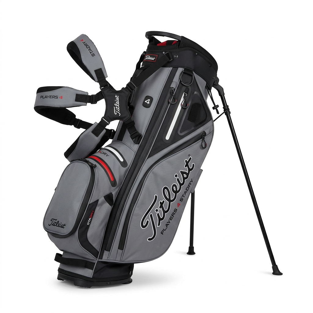 Titleist Players 4 StaDry Stand Bag - Grey